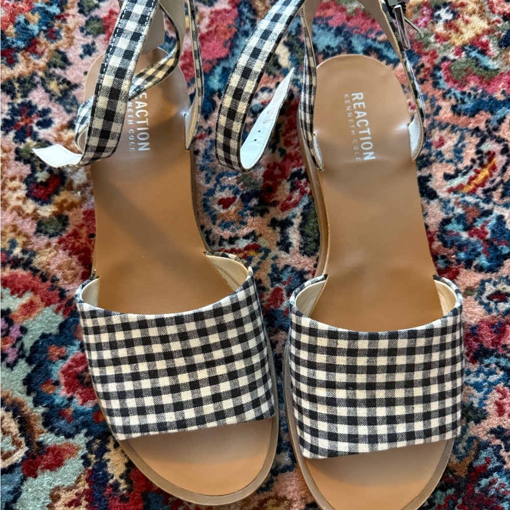 Kenneth Cole Reaction Gingham Women's Sandals